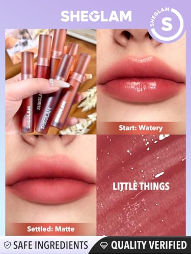 SHEGLAM Soft Haze Liquid Lipstick Matte Waterproof Long-Lasting Lip Tint