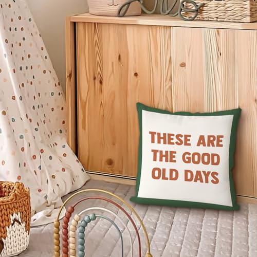 Inspirational Kids Throw Pillow Cover 18x18 - Motivational Decorative Case