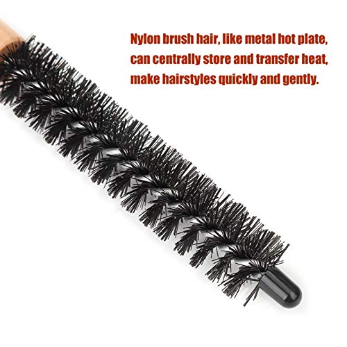 GOTOTOP Mini Round Hair Brush for Blow Drying, Short Hair & Bangs