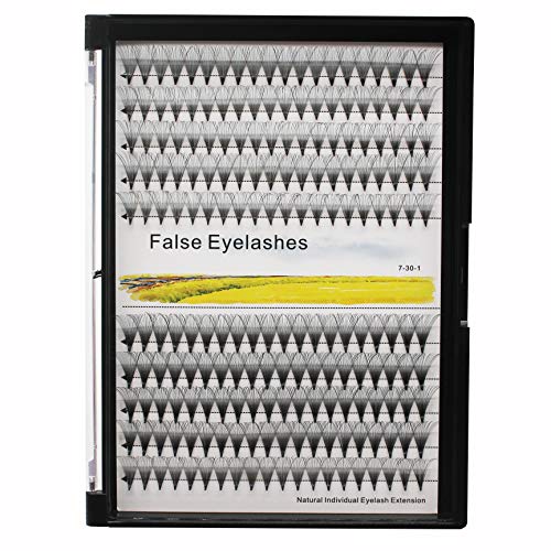 Dedila Premade Volume Fans Eyelashes 0.07mm D Curl 14mm Individual Cluster Lashes