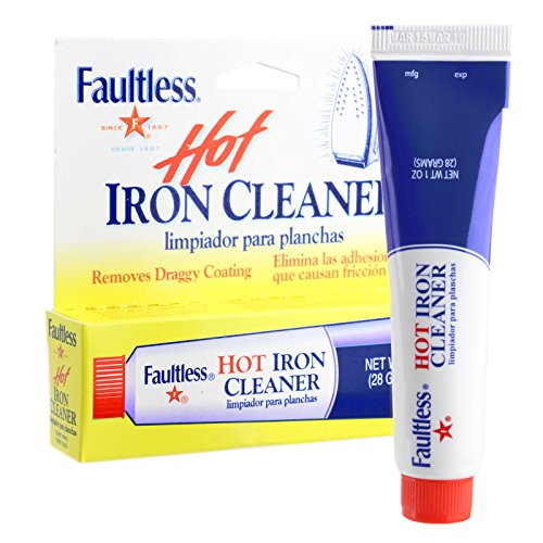 Faultless Hot Iron Cleaner, Soleplate Residue Remover - 1 Ounce