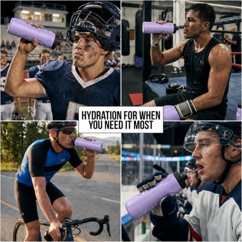 Under Armour 32 oz Squeeze Water Bottle with Quick-Shot Lid
