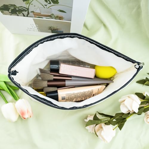 Funny Cosmetic Snack Bag Linen Travel Makeup Pouch Friendship Gift
