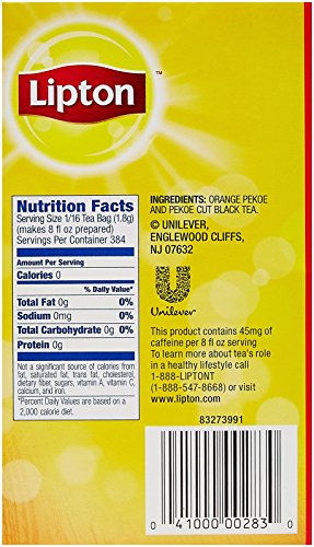 Lipton Iced Tea Bags - 1 oz, 24 Count Pack - Perfect for Gallons