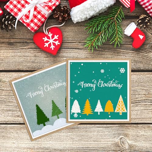 Christmas Clear Stamps for DIY Card Making & Scrapbooking