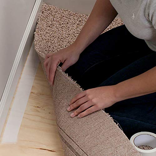 Duck Brand Indoor/Outdoor Carpet Tape, 1.41-Inch x 42-Foot Roll (6-Pack)