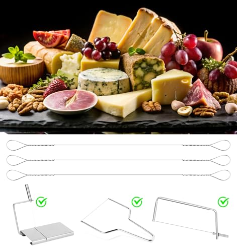 10 Pcs Stainless Steel Cheese Cutter Wire Replacement Set