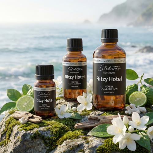 Coastal Hotel-Inspired Diffuser Oil - Lemon & Bergamot, 0.34 Fl Oz