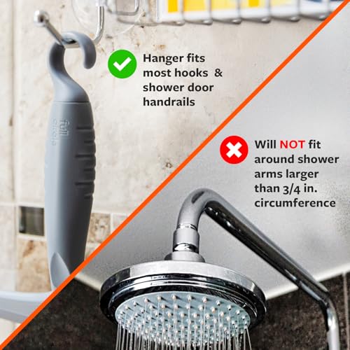 Full Circle Clean Ocean Squeegee - Gray Sustainable Shower & Window Tool