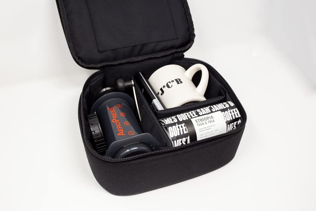 Basal Coffee Traveller Kit for AeroPress/Drip/v60/Kalita/Pour Over Equipment (Black)