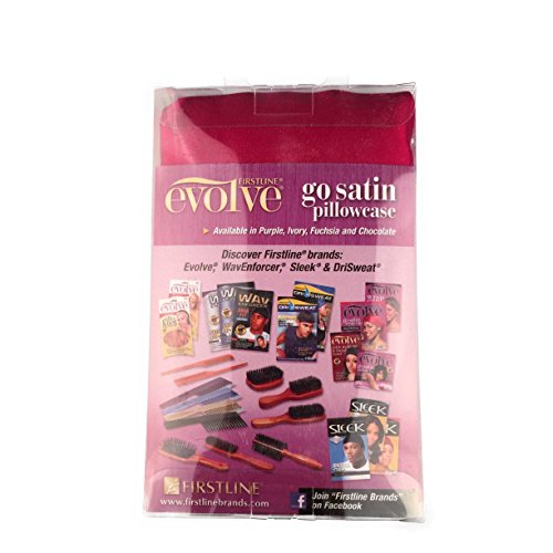 Evolve Satin Pillowcase Black - Skin & Hair Friendly Sleep Cover