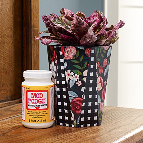 Mod Podge Matte Sealer, Glue & Finish 8 fl oz - All-in-One Craft Solution
