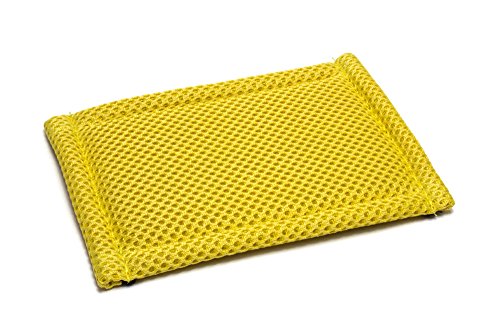 Microfiber Kitchen Scrubbing Sponge - Scratch-Free & Machine Washable