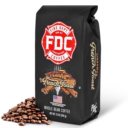 Cinnamon French Toast Whole Bean Coffee - 12 oz by Fire Department Coffee