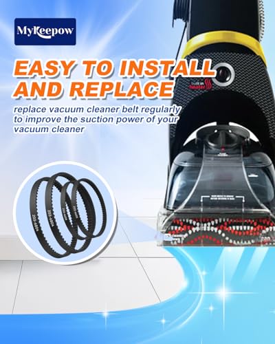 2-Pack Vacuum Belts for Bissell ProHeat 2X Upright Vacuum