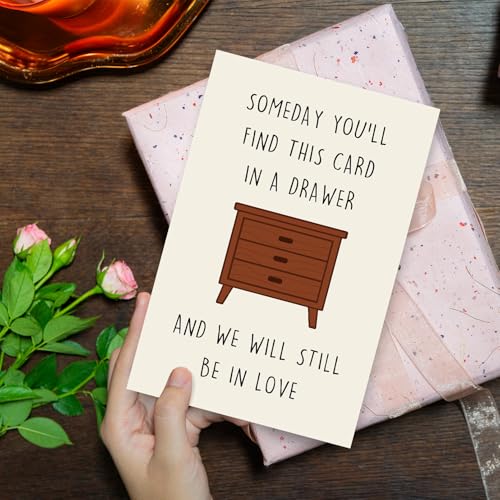 Anniversary Card for Husband Wife - Romantic Keepsake Greeting Card