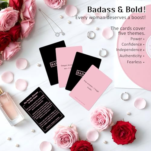 Inspirational Affirmation Cards for Women - Daily Positive Mindset