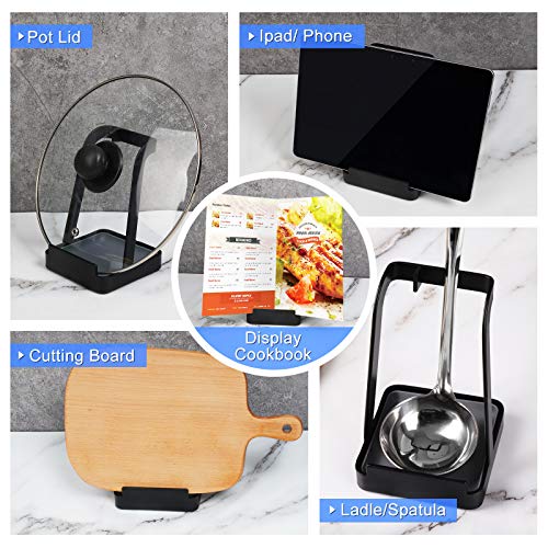 NiHome Versatile Pot Lid and Utensil Holder - Kitchen Organizer