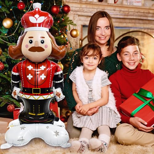 Life-Sized Nutcracker Foil Balloon - 58 Inches Christmas Decoration