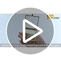 Gold Glass Jewelry Box - Square Decorative Storage for Rings & Keepsakes