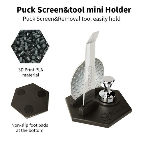 54mm Espresso Accessories Kit, Spring Loaded Calibrated Tamper,mat，WDT Tool，Dosing Funnel，Puck Screen kit，Basket Removal Tool ，Cleaning ClothSet,Fits 54mm Breville Espresso Coffee Machines (54MM)