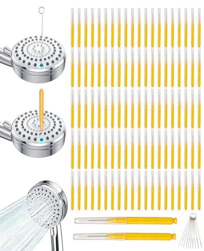 100PCS Shower Head Cleaning Brush Set - Small Hole Unclogging Tool