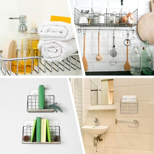 Cobee Waterproof Shower Caddy Adhesive Replacement Hooks No Drilling