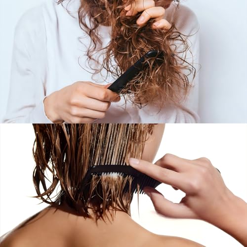 Fekayer Professional 5-Piece Hair Comb Set for Styling & Detangling