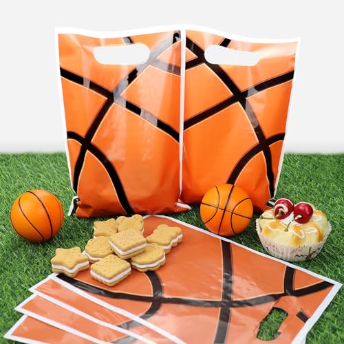 QUERICKY 100-Pack Basketball Goodie Bags for Party Favors