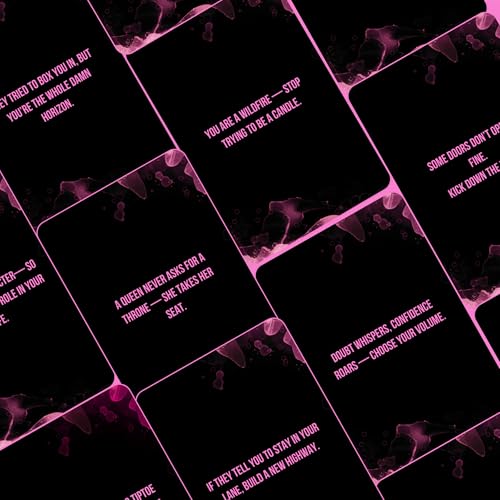 Empowering Affirmation Cards for Women - 52 Motivational Cards