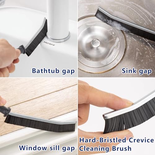 CRAFNEW 12-Piece Crevice Cleaning Brush Set for Deep Cleaning