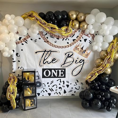 Gold Foil Chain Balloons - 24PCS 16 Inch for 80s 90s Parties
