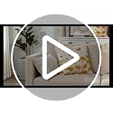 Waterproof Yellow Outdoor Pillow Covers 20x20 Set of 2