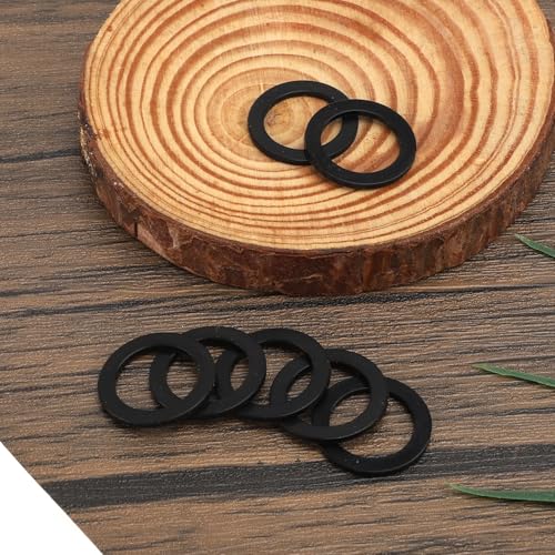 12pcs No.2 Fuel Cap Seals for Coleman 220 Lanterns, Black Fluorine Rubber Lanterns and Stoves Fuel Cap Replacement