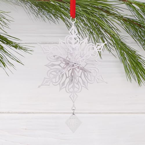 Hallmark 2024 Snowflake Christmas Ornament - Keepsake Gift