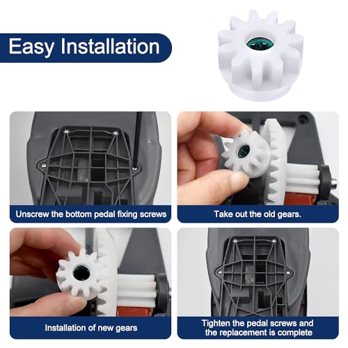 3 Pcs Spin Mop Bucket Gear Replacement for Oceda & Vilida