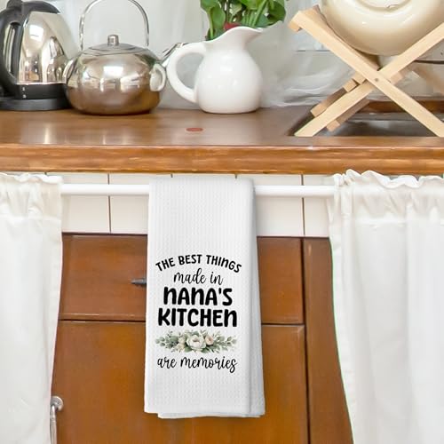 Nana Kitchen Dish Towels - Microfiber, 16x24in, Stylish & Versatile Gifts