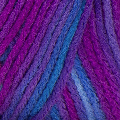 Red Heart Super Saver Yarn - Grape Fizz, 5oz Acrylic