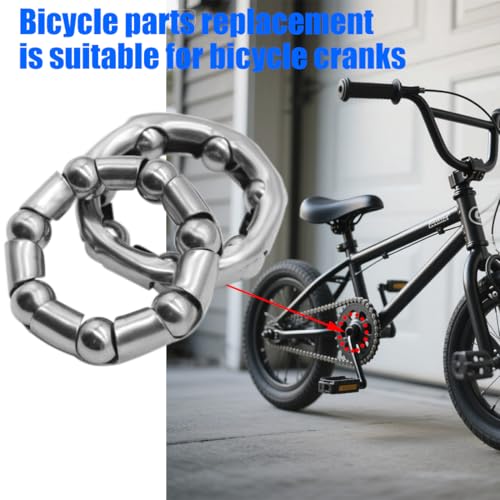 4pcs Bike Ball Bearing Retainer£¬Bicycle Ball Bearings, 8mm(5/16 Inch) X 7 Balls for Bike Crank Bottom Bracket Retainer Bike Parts Repair Accessories