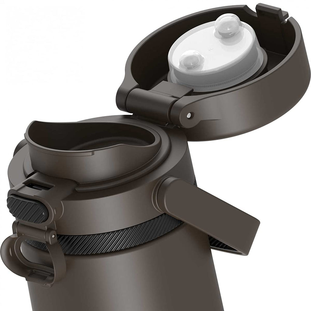 THERMOS ALTA SERIES Stainless Steel Direct Drink Bottle, 16 Ounce, Espresso Black