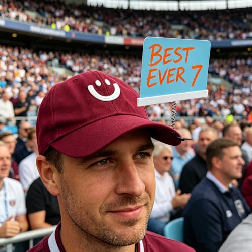 Custom Text Hat Clip with Writable Blank Cards 4-Piece Set