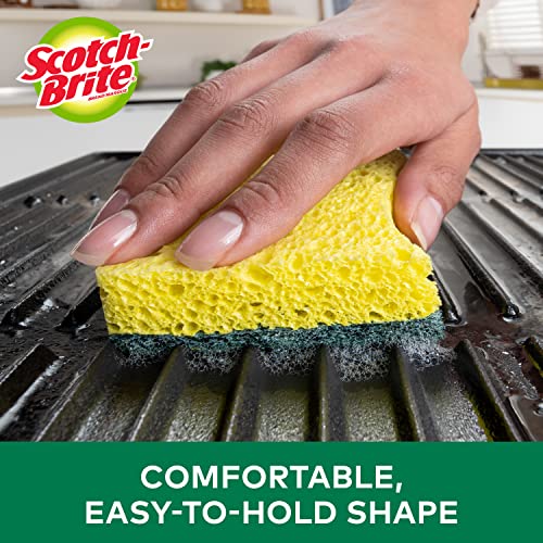Heavy Duty Scrub Sponge 3-Pack - Scotch-Brite Yellow & Green