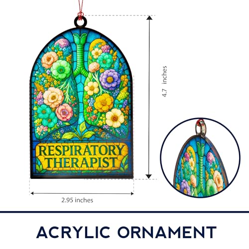 Christmas Ornament Respiratory Therapist Gifts Funny Holiday Decoration