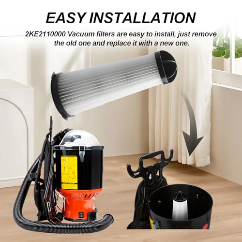 Replacement HEPA Filter for Hoover & Royal Commercial Backpack Vacuums