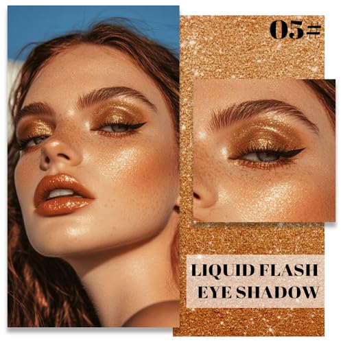 SUAKE Liquid Sparkling Glitter Eyeshadow Stick Shimmer Metallic Eye Shadow