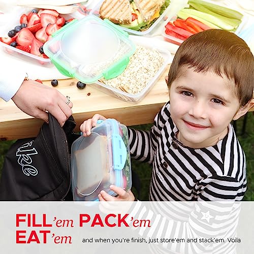 Tafura Sandwich Container with Lid, BPA-Free, 1 Pack - Black