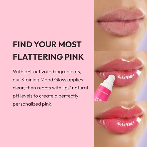 Ruby Kisses pH Color Changing Lip Gloss & Mango Butter Lip Balm
