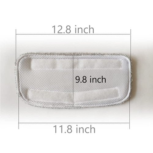 GorFanty 2 Packs Steam Mop Cloth Fits Steam Mop GF-6610 Washable, Reusable, Highly Absorbent Microfiber Steam Mop Pads Steam Mop Replacement Pads.