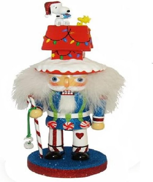 Kurt Adler Snoopy Nutcracker - Charming Peanuts Holiday Decor | Festive Collectible Design