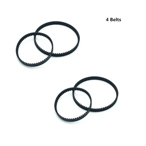 CPAI Replacement Belts for Bissell ProHeat 2X Vacuum,Compatible with Models 1383R,1383,9200,9300,9400,9500,8920,89203,8920V,47A21,66Q4,66Q42,Series (4 Belt)